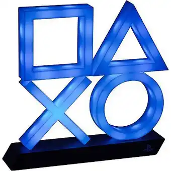 E.Leclerc Lampe symboles playstation format xl bleu ps5 - bleu offre