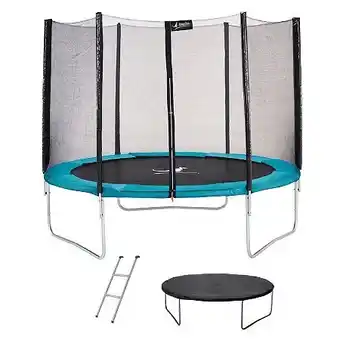 E.Leclerc Trampoline kangui ø305 cm + filet + couverture de propreté + échelle offre