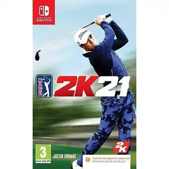E.Leclerc Pga tour 2k21 (code de téléchargement) (switch) offre