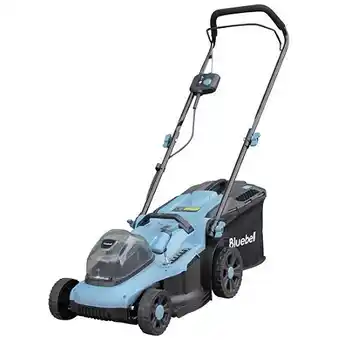 E.Leclerc Tondeuse électrique 34 cm, batterie & chargeur inclus, surface de jardin 250m² offre