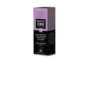 E.Leclerc Huile cbd 12% khalice 15ml offre