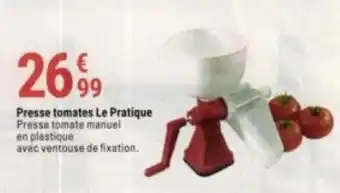 Gamm vert Presse tomates le pratique offre