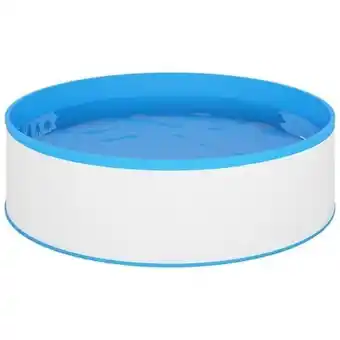 Bricomarché Vidaxl piscine avec écumoire suspendue et pompe 350x90 cm blanc offre