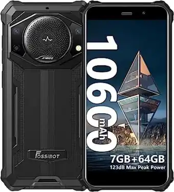Amazon Fossibot f101 android 12 téléphone portable incassable 2023 (noir) offre