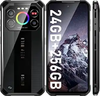 Amazon Iiif150 air 1 ultra+ telephone portable incassable, 24go (12+12)/256go, 6.8 fhd+ 120hz telephone incassable, 64mp+24mp vi... offre