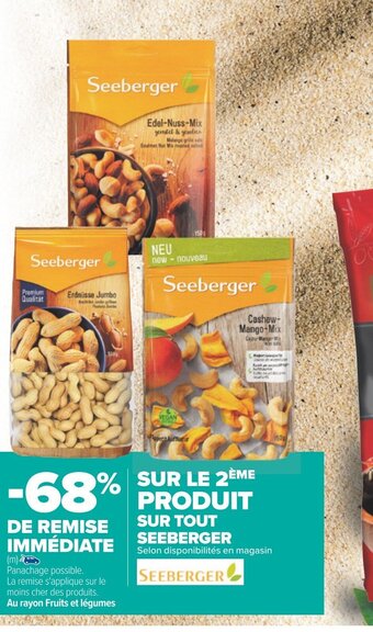 Carrefour SUR TOUT SEEBERGER offre