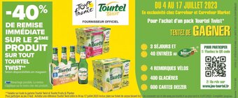 Carrefour SUR TOUT TOURTEL TWIST** offre