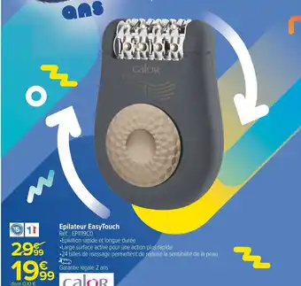Carrefour Epilateur EasyTouch offre