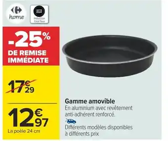 Carrefour Gamme amovible offre