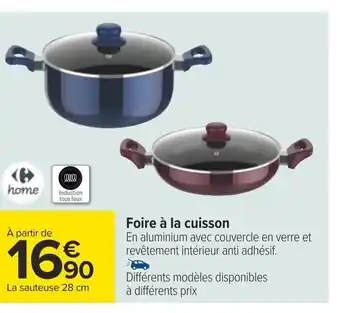 Carrefour Foire à la cuisson offre