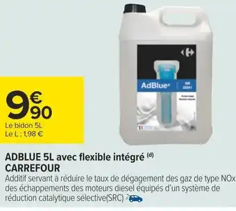 Carrefour ADBLUE 5L avec flexible intégré (d) CARREFOUR offre