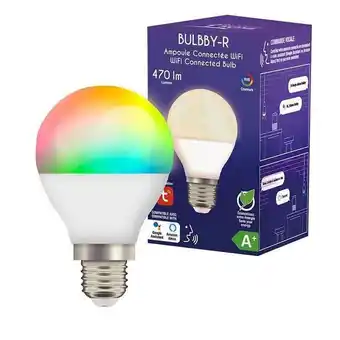 Electro Dépôt Ampoule connectée logicom home bulbby-r e27 offre