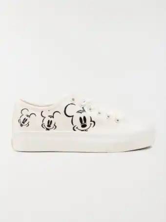 Baskets en toile mickey femme (36-41)
