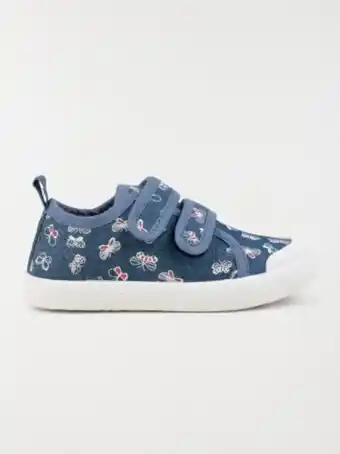 Tennis toile papillons fille (20-23)