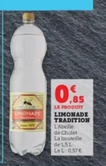 Super U LIMONADE TRADITION L'Abeille offre