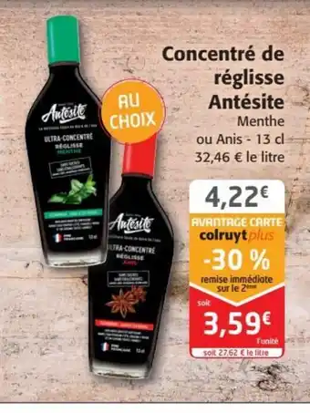 Concentré de réglisse Antésite Menthe