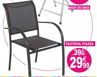 FAUTEUIL PIAZZA