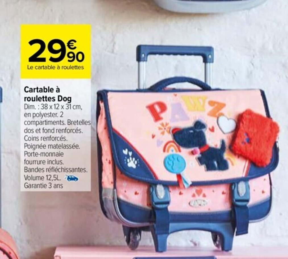 Offre cartable best sale carrefour 2020