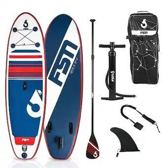 E.Leclerc Stand up paddle gonflable nero 9' bleu 274 x 79 x 13 cm offre