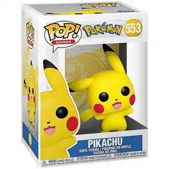 E.Leclerc Figurine pop pokemon : pikachu (waving) [553] offre
