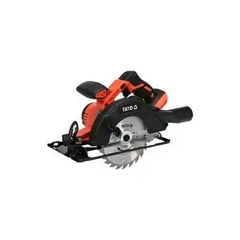 Yato scie circulaire avec batterie li-ion 2,0ah 165 mm 18v