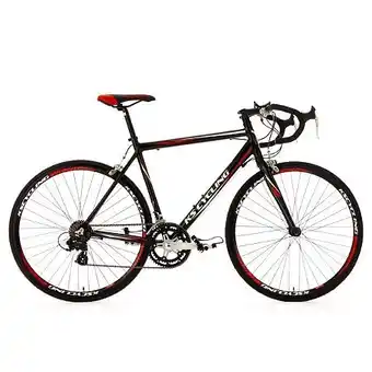 E.Leclerc Vtt tout suspendu 26'' bliss noir-orange tc 47 cm ks cycling offre