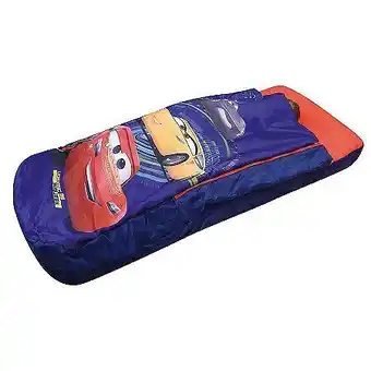 E.Leclerc Lit gonflable enfant avec duvet intégré cars offre