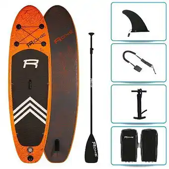 E.Leclerc Stand up paddle gonflable havane2 9' orange 274 x 76 x 13 cm offre