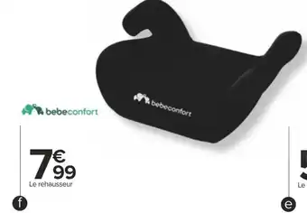 Carrefour Bébéconfort réhausseur manga safe - groupe 3. offre