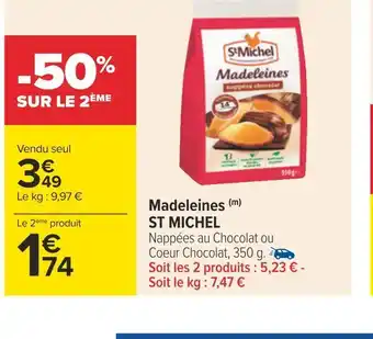 Carrefour St michel madeleines offre