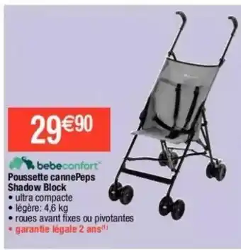 Migros Poussette canne bébé confort offre