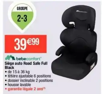 Migros Siège auto bébé confort offre