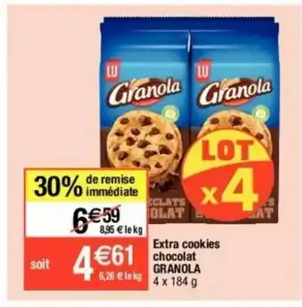 Migros Cookies granola offre