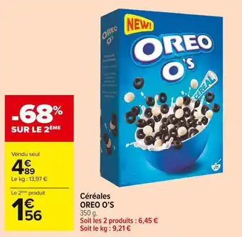 Carrefour Market Oreo o’s céréales offre