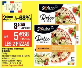 Migros Pizza sodebo offre