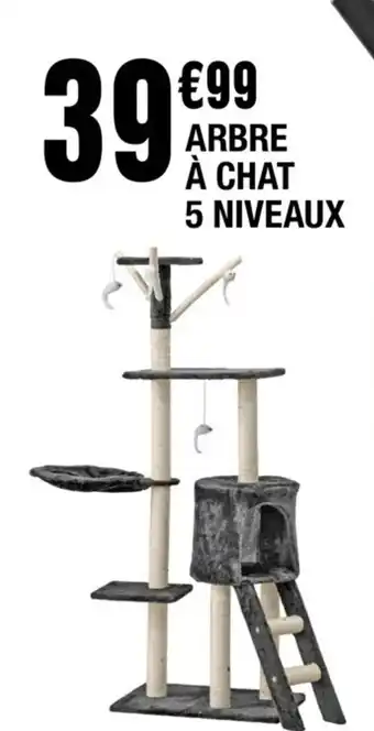 La Foir'Fouille ARBRE À CHAT 5 NIVEAUX offre