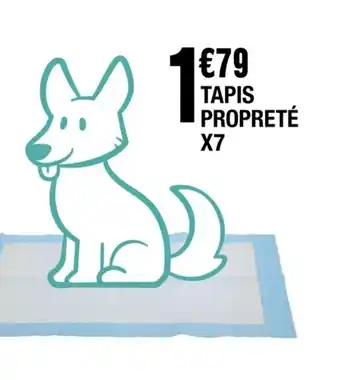 La Foir'Fouille TAPIS PROPRETÉ X7 offre
