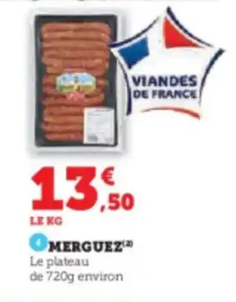 Super U MERGUEZ offre