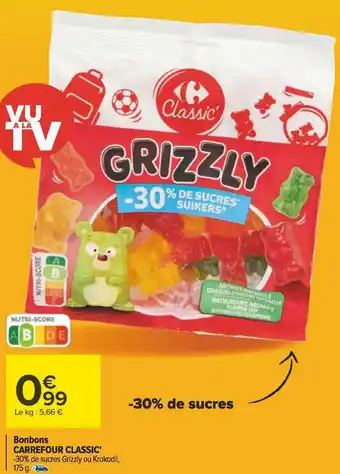 Carrefour Bonbons CLASSIC' offre
