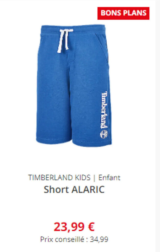 timberland enfant promo