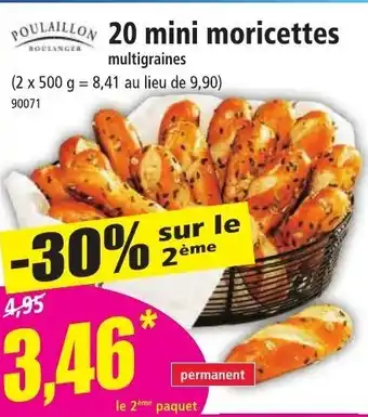 Norma 20 mini moricettes offre