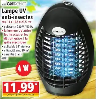 Norma Lampe UV anti-insectes offre