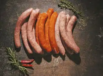 24 saucisses de volaille