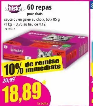 Norma 60 repas offre