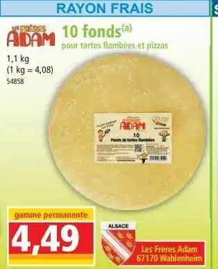 Norma 10 fonds offre