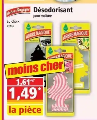 Norma Désodorisant offre