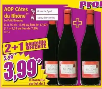 Norma Aop cotes du rhone offre