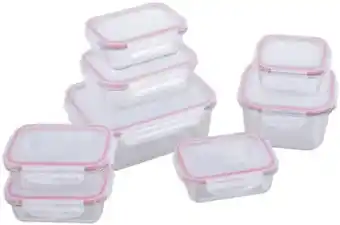 Carrefour Lot de 8 boites de conservation offre