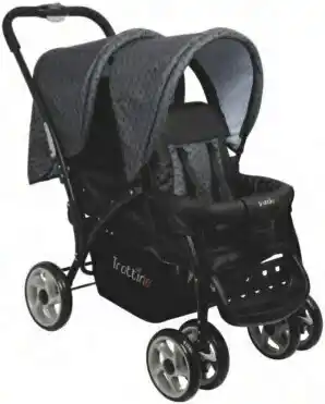 Carrefour Poussette double "Twinbi" offre