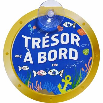 Signalétique à ventouse AUTOPRATIC Trésor à bord